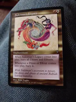 Suleiman's Legacy - Visions #138/167 MTG Magic The Gathering NM+ - Image 2