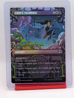 Karai's Technique (Showcase) Teenage Mutant Ninja Turtles Foil - Image 1