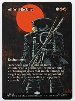 Teenage Mutant Ninja Turtles All Will Be One Borderless 8 MTG TMNT - Image 1