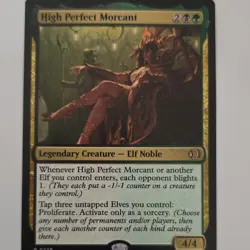 Wizards Magic: The Gathering High Perfect Morcant Legendary Creature Black Gree… - Image 2