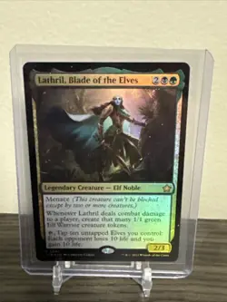 Lathril, Blade of the Elves FDN Foundations FOIL MITG - Image 1