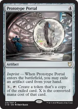 x1 Prototype Portal R MTG Commander 2018 M/NM, English - Image 1