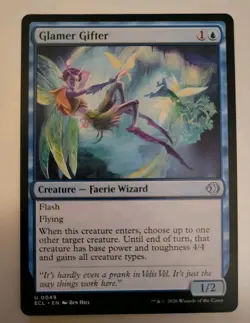 MTG - Lorwyn Eclipsed: Glamer Gifter (0049) - Uncommon - Near Mint - Image 1
