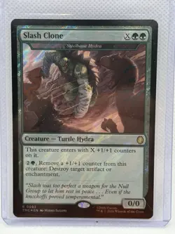 Slash Clone - Steelbane Hydra (Surge Foil) Commander: TMNT 0052 - Image 1