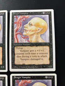 4x Sengir Vampire 1 Revised, 3 4th MTG LP Magic - Image 3