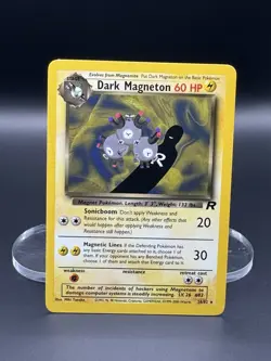Pokemon TCG Dark Magneton 28/82 Non Holo Team Rocket - Image 1