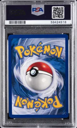 2001 POKEMON GAME MOVIE POKEMON 3 MOVIE PROMO #34 ENTEI-REVERSE FOIL PSA 9 - Image 2