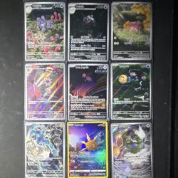 Pokemon TCG ENGLISH FULLART - Lot 9 Cards Ⓜ - Image 1