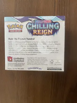 2021 Pokemon Sword & Shield Chilling Reign Factory Sealed Booster Box Case Fresh - Image 4