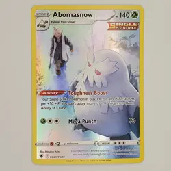 Abomasnow - TG01/TG30 - Pokemon Astral Radiance Sword & Shield Holo Rare LP - Image 1