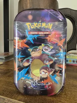 Pokemon Mega Evolution Series Tin 2 Booster Packs TCG NEW / FACTORY SEALED - Image 1