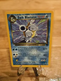 Dark Blastoise 20/82 Non Holo Pokemon Team Rocket TCG NM - Image 3