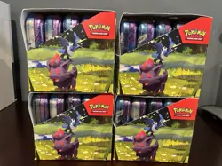 Pokemon TCG Ascended Heroes MINI TIN DISPLAY BOX Lot of 4 Sealed 40 Tins Total - Image 4
