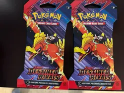 Pokemon TCG 3 Phantasmal Flames, Mega Evolution 2 pk Blister, 8 Distended Rivals - Image 4