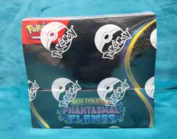Pokemon Phantasmal Flames Mega Evolution Booster Box Sealed - Image 1