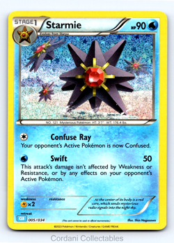 Starmie Holo CLB 005/034 - Pokemon Classic Collecton - Near Mint - Image 1