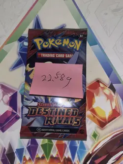 (VERY HEAVY) 22.58g Pokemon TCG Destined Rivals Booster Pack (SEALED)✅ - Image 2