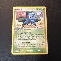 Ivysaur - 35/100 - Non Holo EX Crystal Guardians Vintage 2006 Pokemon NM * - Image 1