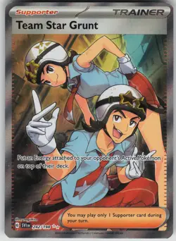 Pokemon TCG Team Star Grunt - Ultra Rare SV01: Scarlet & Violet Base Set 242/198 - Image 1