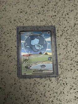 Pokemon TCG Mew EX 232/091 Sv: Paldean Fates Bubble Mew - Image 1