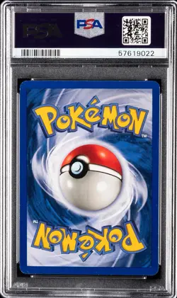 1999 POKEMON BASE SET SHADOWLESS #43 ABRA PSA 8 - Image 2