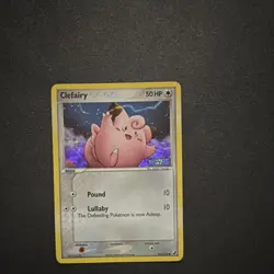 Pokemon Clefairy Reverse Holo Unseen Forces 53/115 50 HP Pound Lullaby Common - Image 1