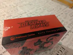 Pokemon Destined Rivals Pokemon Center Elite Trainer Box ETB Sealed - Image 2