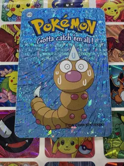 Pokemon 151 Vintage Pocket Monsters Vending HOLO Prism Sticker 2000 Nintendo - Image 1