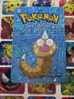 Pokemon 151 Vintage Pocket Monsters Vending HOLO Prism Sticker 2000 Nintendo - Image 4