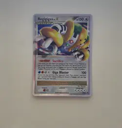 Pokemon TCG - Regigigas Lv. X DP30 - Diamond & Pearl Black Star Promo 2006 LP - Image 1