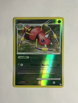 Pokemon TCG - Ariados (20/123) Mysterious Treasures - Reverse Holo - NM - Image 1