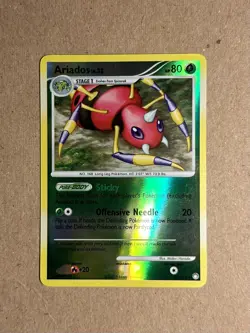 Pokemon TCG - Ariados (20/123) Mysterious Treasures - Reverse Holo - NM - Image 3