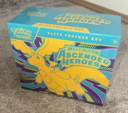 Pokemon TCG Ascended Heroes ETB Elite Trainer Box FACTORY SEALED PERFECT BOXES!! - Image 1