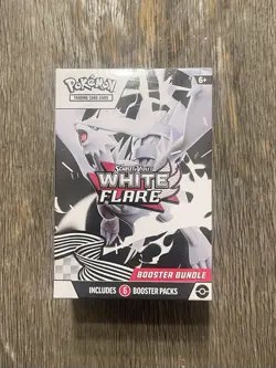 Pokemon TCG White Flare Booster Bundle – Factory Sealed – Scarlet & Violet - Image 1