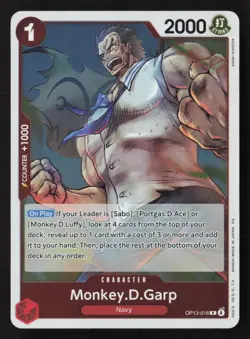 Monkey.D.Garp R OP13-OP13-016 NM - One Piece TCG - Image 1