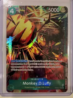 One Piece TCG Premium Booster: Monkey D. Luffy Alternate Art • PRB02-005 - Image 1