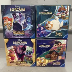 Disney Lorcana Inklands + Ursula's Return + Azurite + Shimmer Illumineer's Trove - Image 1