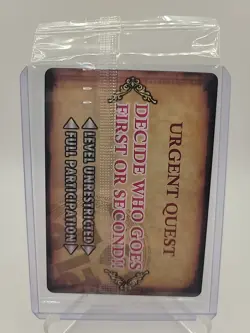 Weiss Schwarz Konosuba Re:Edit Megumin Going First Turn Marker | Factory Sealed - Image 3