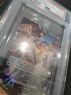 PSA 10 Sealed Luffy PSA Magazine One Piece Promo Card LEADER OP05-060 English - Image 3