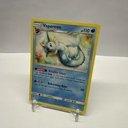 Vaporeon 42/236 Uncommon SM - Cosmic Eclipse Pokemon Card NM - Image 1
