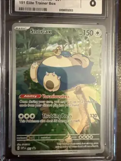151 Snorlax # 051 Sv: Scarlet & Violet Promo Cards Holo - Image 2