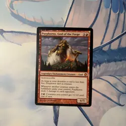 Purphoros, God of the Forge - Theros - MTG NM Magic: The Gathering LP Card x1 - Image 1