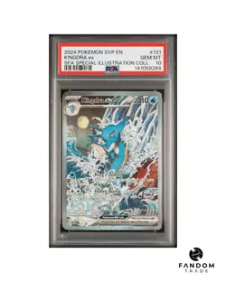 PSA 10 GEM MT Kingdra ex SIR Pokemon Card #131 Black Star Promo - Image 1
