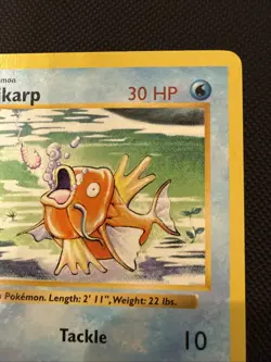 Magikarp 35/102 Shadowless Pokemon TCG Base Set LP Vintage 1999 Card - LP - Image 3