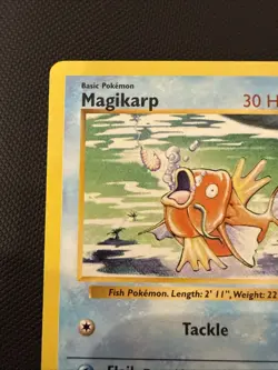 Magikarp 35/102 Shadowless Pokemon TCG Base Set LP Vintage 1999 Card - LP - Image 4