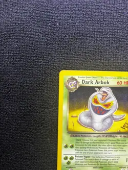 2000 DARK ARBOK W Stamped Pokemon Card Promo - Team Rocket 19/82 WOTC Rare - Image 5