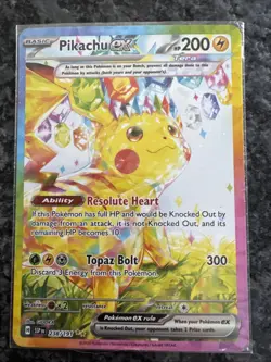 Pokemon Pikachu TCG Sv08: Surging Sparks EX Card 238/191 - Image 1