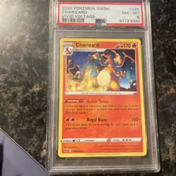 2020 Pokemon SWSH Charizard Vivid Voltage Card 025/185 PSA 10 - Image 1