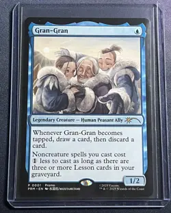 MTG Gran-Gran 0001 Avatar The Last Airbender Promo Magic the Gathering Card - Image 1