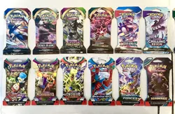 Pokemon Card Sleeved Booster Packs | Every Sword Shield Scarlet Violet Mega Set - Image 2